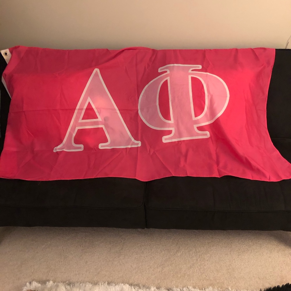 Huge alpha phi flag!